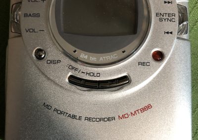 2000 Sharp MD Portable Recorder MD-MT866 - IMG_1099